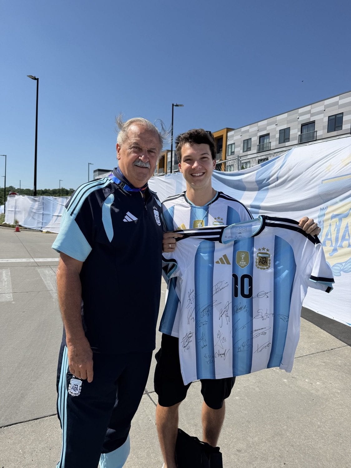 THE JERSEY THAT CAME BACK IN EXCHANGE FOR THE FLAG